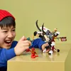 LEGO NINJAGO Zilvar auf seinem Drachentier Grimtak - Ninja Produktbild-Vorschau 6