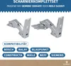 Bluparts 10090990 Türscharnier Set oben unten 12004051 für Voir les images du produit 5