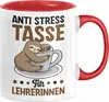 Anti-Stress Tasse für Lehrerinnen Geschenk Beste Lehrerin Produktbild-Vorschau 1