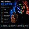 LED Grusel Maske - wie aus Purge steuerbar, Gesicht Produktbild-Vorschau 5