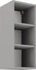 Hängeschrank Regal 30 cm Bianca Grey - Grau Küchenzeile Produktbild-Vorschau 1