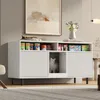 Katzentoiletten Schrank 120x50x66 cm Weiss Mit Produktbild-Vorschau 7