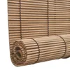 vidaXL Bambusová roleta 140x220 cm hnedá Náhľad obrázku produktu 5
