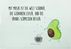 Mr. & Mrs. Panda Schneidebrett Avocado Tanzen - Weiß - Produktbild-Vorschau 1