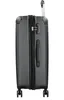A gray Travelite trolley suitcase shown from the side. Produktbild-Vorschau