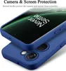 A blue phone case is shown with a phone inside, highlighting camera and screen protection. Náhled obrázku produktu