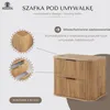 Rodan | Szafka Pod Umywalkę - 60 Cm - Wisząca - Brązowy Mat Podgląd zdjęcia produktu 3
