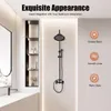 Duschset - Regenduschsystem - Handbrause - Höhenverstellbar Produktbild-Vorschau 7
