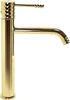 A close-up studio shot of a gold-colored faucet against a white background. Anteprima dell’immagine prodotto