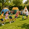COIL Kinder Spielzelt 5-teilig mit Tunnel – Tipi, Iglu & Produktbild-Vorschau 9