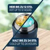 Thermobehälter 700ml Thermo Müsli Blau Lacari Becher to go Produktbild-Vorschau 4
