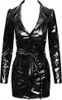 Black Level - Lack Mantelkleid M Anteprima dell’immagine prodotto 1