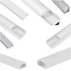 LED-Stripe-Profil, 5x LED Aluprofil Aluminium Profile Alu Produktbild-Vorschau 1