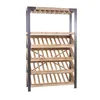 Portabottiglie HWC-D60, portabottiglie mobile bar Anteprima dell’immagine prodotto 8