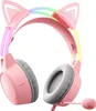 Hernšª Sluchš¢tka ONIKUMA X15 PRO CAT EARS RGB S Mikrofonem Náhled obrázku produktu 5