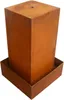 Gartenbrunnen Cortenstahl Brunnen Zierbrunnen Set Produktbild-Vorschau 2