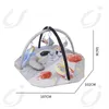 Šesťhranná podložka na hranie Babygym s bazénom s Náhľad obrázku produktu 2