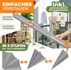 KESSER® Balkonfächer klappbar mit Wandhalterung | 140x140cm Produktbild-Vorschau 5