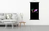 MuchoWow® Textilposter Weltkarte - Farbe - Aquarell 90x180 Produktbild-Vorschau 3