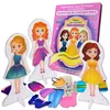 Magnetische Anziehpuppen Freundinnen, Magnet Puppen zum Produktbild-Vorschau 1
