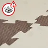 Tapis EVA-016 50x50cm 2,4cm Marron Beige 4 tapis / kit Voir les images du produit 4