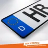 1 Stück 52x11cm Kennzeichen Wunkschkennzeichen DIN- PKW LKW Produktbild-Vorschau 2