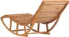 Schaukelliege mit Auflage Massivholz Teak Produktbild-Vorschau 3