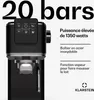 Klarstein SteelPresso Slim Touch Machine à expresso – 20 Voir les images du produit 2