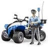 Bruder 63010 Policajná štvorkolka s policajtkou a Náhľad obrázku produktu 17