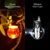 LED Deko-Party-Lichterkette 10 Lampen bunt 8m 24V 6W mit Produktbild-Vorschau 1