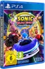 The image shows the front cover of the video game 'Sonic Racing: CrossWorlds' for PlayStation 4. Produktbild-Vorschau