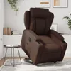 vidaXL Relaxsessel mit Aufstehhilfe Elektrisch Braun Produktbild-Vorschau 2
