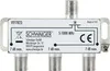Schwaiger VTF7823 531, Kabelsplitter, 5 - 1000 MHz, Silber, Produktbild-Vorschau 4