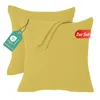 Jersey Kissenbezug 2er Set 40x40 cm 100% Baumwolle Gelb Produktbild-Vorschau 2