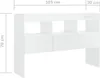 vidaXL Sideboard Hochglanz-Weiß 105x30x70 cm Holzwerkstoff Produktbild-Vorschau 8