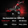 ONBEST Kehrmaschine Benzin | 100 cm Arbeitsbreite | 6,5 PS Produktbild-Vorschau 10