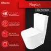 LAVITA NEPTUN Toilette Komplett Sett Keramik | Spülrandlose Produktbild-Vorschau 8