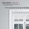 Stilgarnitur Silber 120-220 cm – ausziehbare Metall Produktbild-Vorschau 4