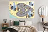 MuchoWow® Poster Eine fiktive Rennstrecke mit F1-Autos in Produktbild-Vorschau 4