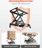 Tavolo elevatore elettrico VEVOR 76x44 cm, portata 150 kg, Anteprima dell’immagine prodotto 6