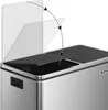 SONGMICS Mülltrenner 2 x 30,0 l silber Produktbild-Vorschau 18