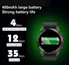 A smartwatch with battery life information displayed next to it. Náhled obrázku produktu