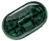 Mini Pillendose mit Tablettenteiler, tragbare Produktbild-Vorschau 1