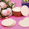 Belle Vous 50er Pack Runde Holzscheiben zum Basteln - Produktbild-Vorschau 3