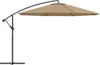 Ombrellone a Sbalzo Palo in Alluminio 350 cm Tortora Anteprima dell’immagine prodotto 2