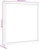 vidaXL Magnetisches Whiteboard mit massivem Produktbild-Vorschau 7