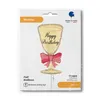 Folienballon - Happy Birthday Schnapsglas 91 cm, Grabo Produktbild-Vorschau 2