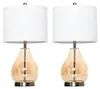 HOMCOM 2-delige set tafellampen, nachtlampen, E27 fitting, Productafbeelding-voorbeeld 1