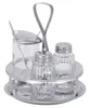 Menage, 3-teilig, Salz/Pfeffer, Senf, Edelstahl 18/0, Ø 13 Produktbild-Vorschau 3