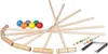 Relaxdays Krocket Spiel, 6 Spieler, Kinder & Erwachsene, Produktbild-Vorschau 1